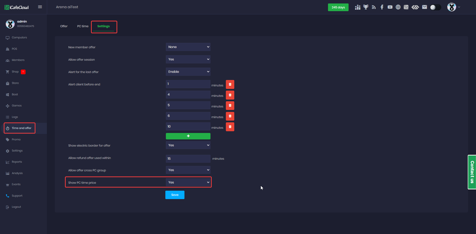 iCafeCloud wiki - Mining configuration