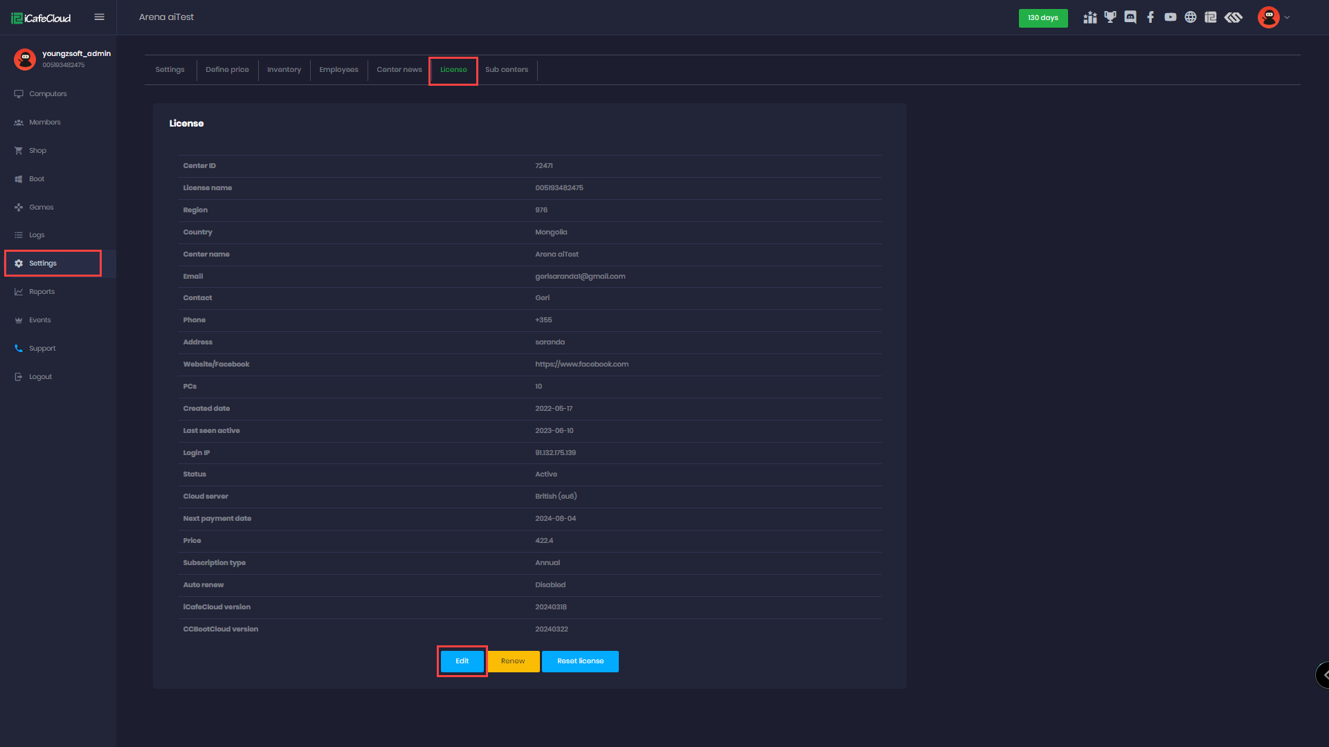 iCafeCloud wiki - USDT ERC20 address